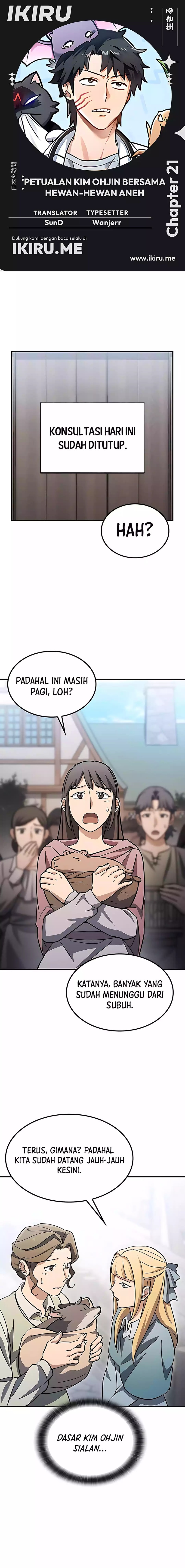 Kim Ohjin’s Adventures With Strange Animals Chapter 21 Gambar 1