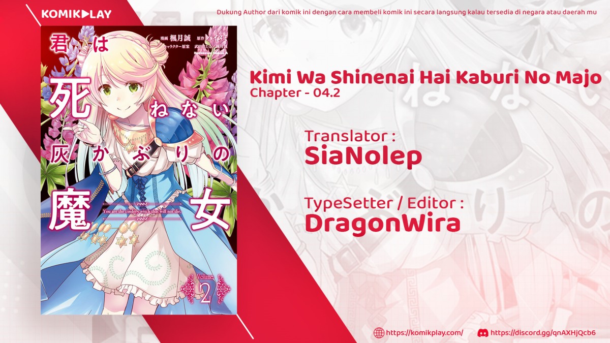 Kimi wa Shinenai Hai Kaburi no Majo Chapter 04.2 Gambar 2