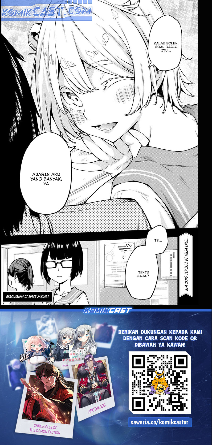Kimi ga Radio wo Suki dakara Chapter 19 Gambar 21