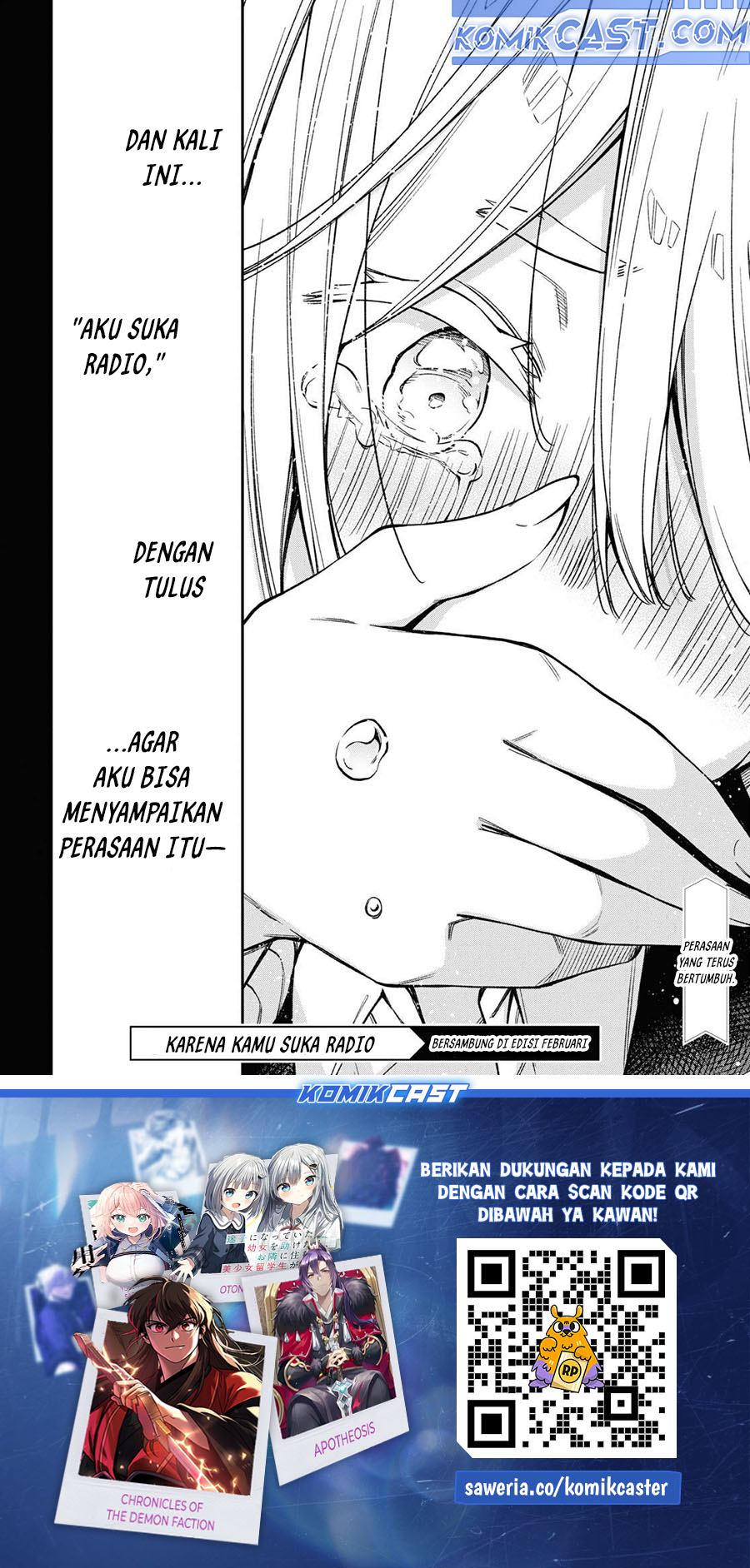 Kimi ga Radio wo Suki dakara Chapter 20 Gambar 26