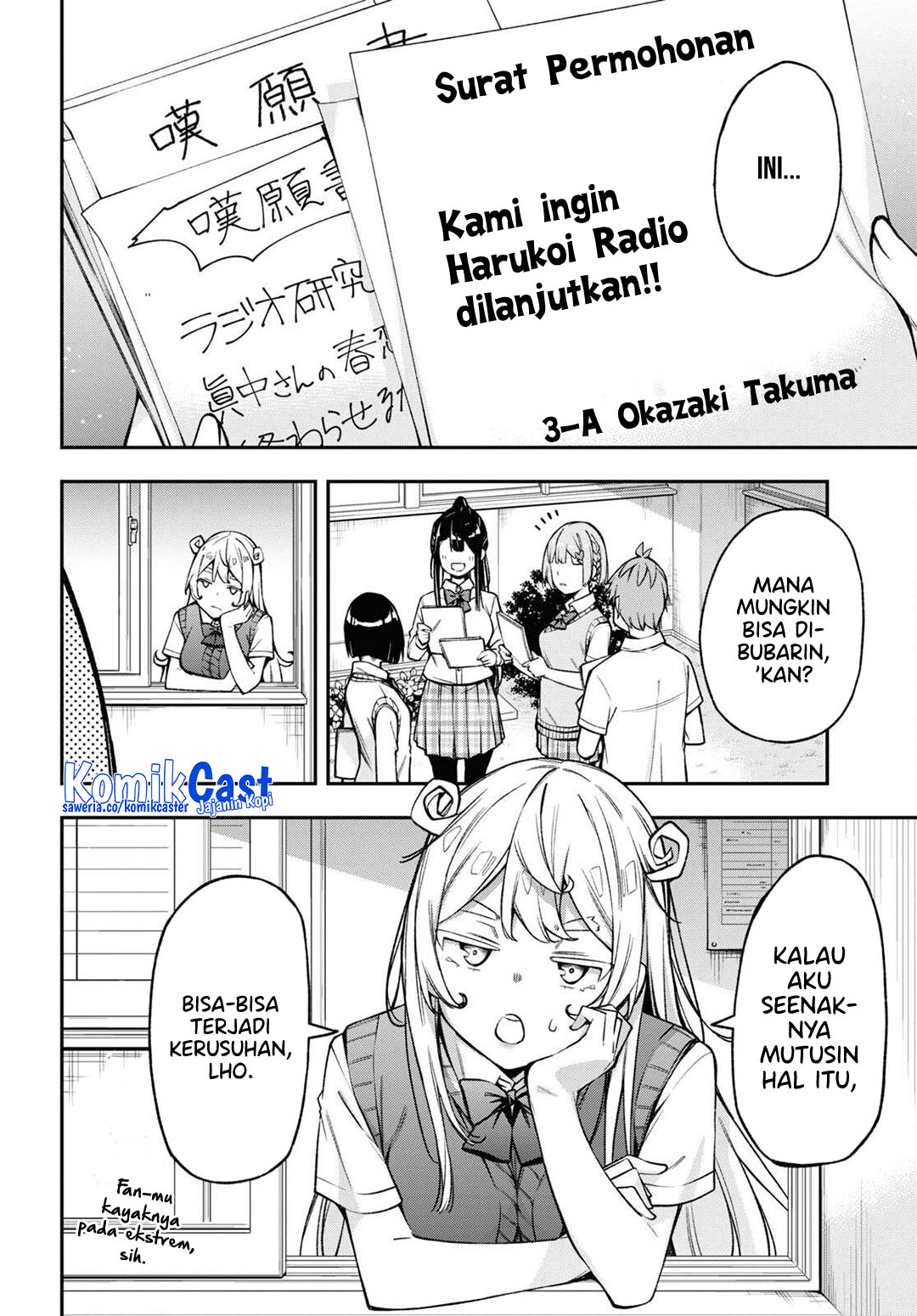 Kimi ga Radio wo Suki dakara Chapter 22 Gambar 19