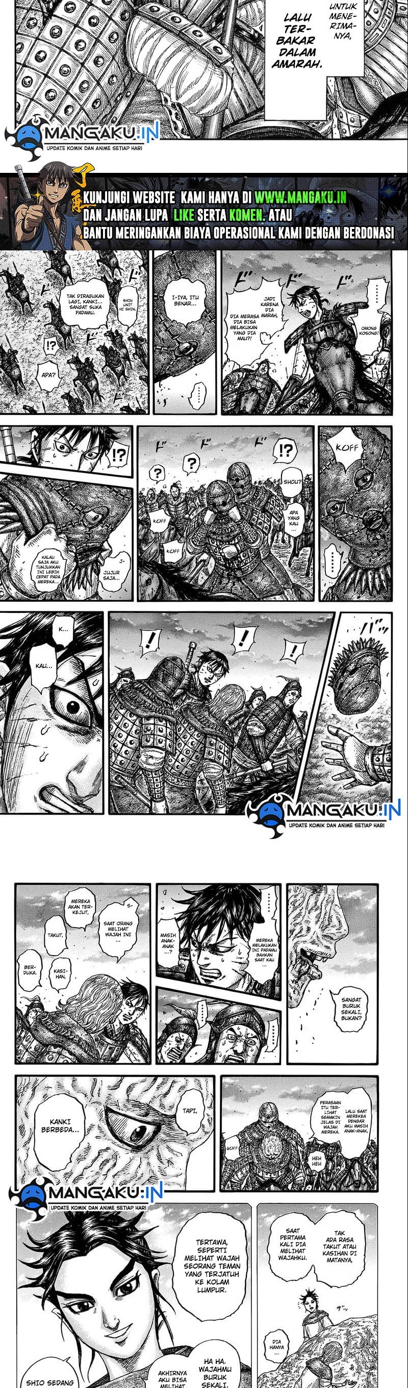 Kingdom Chapter 752 Gambar 5