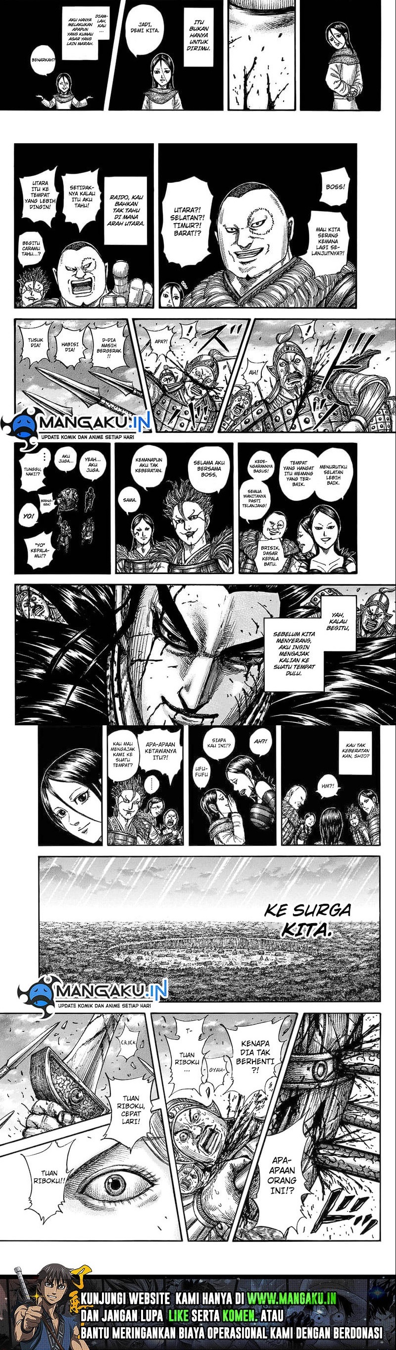 Kingdom Chapter 752 Gambar 9