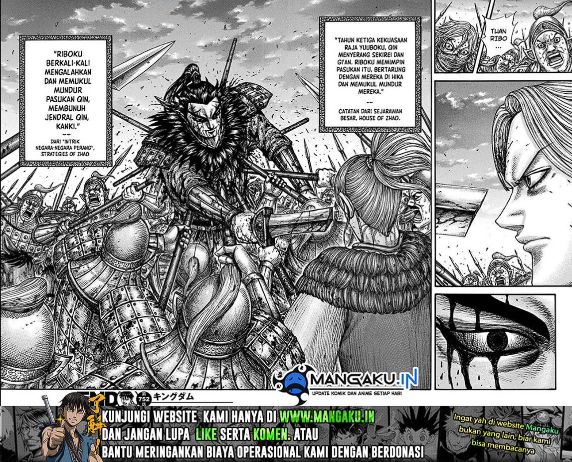 Kingdom Chapter 752 Gambar 10