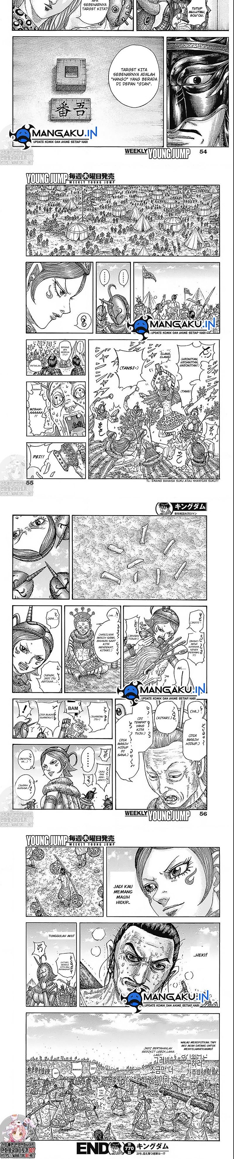 Kingdom Chapter 770 Gambar 7