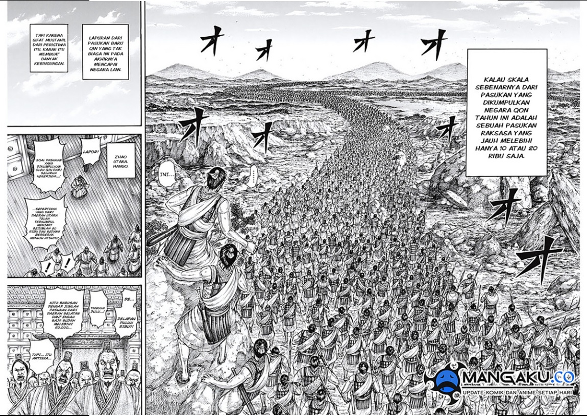 Kingdom Chapter 804 Gambar 4