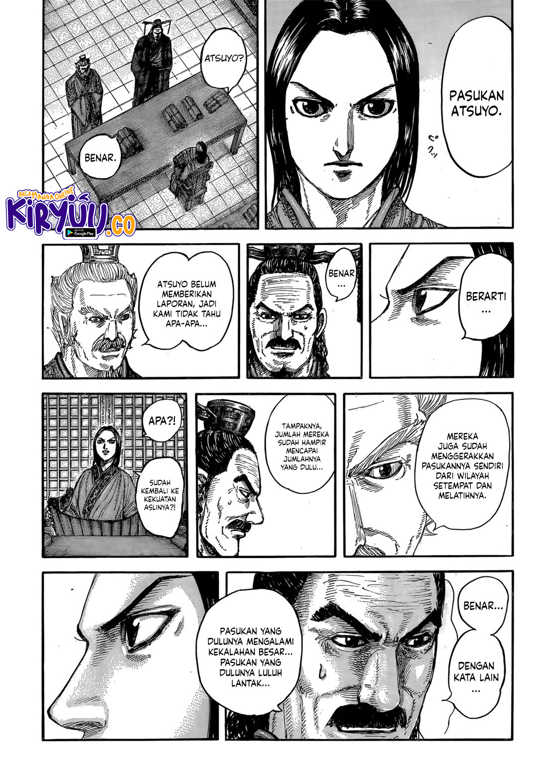 Kingdom Chapter 845 Gambar 10