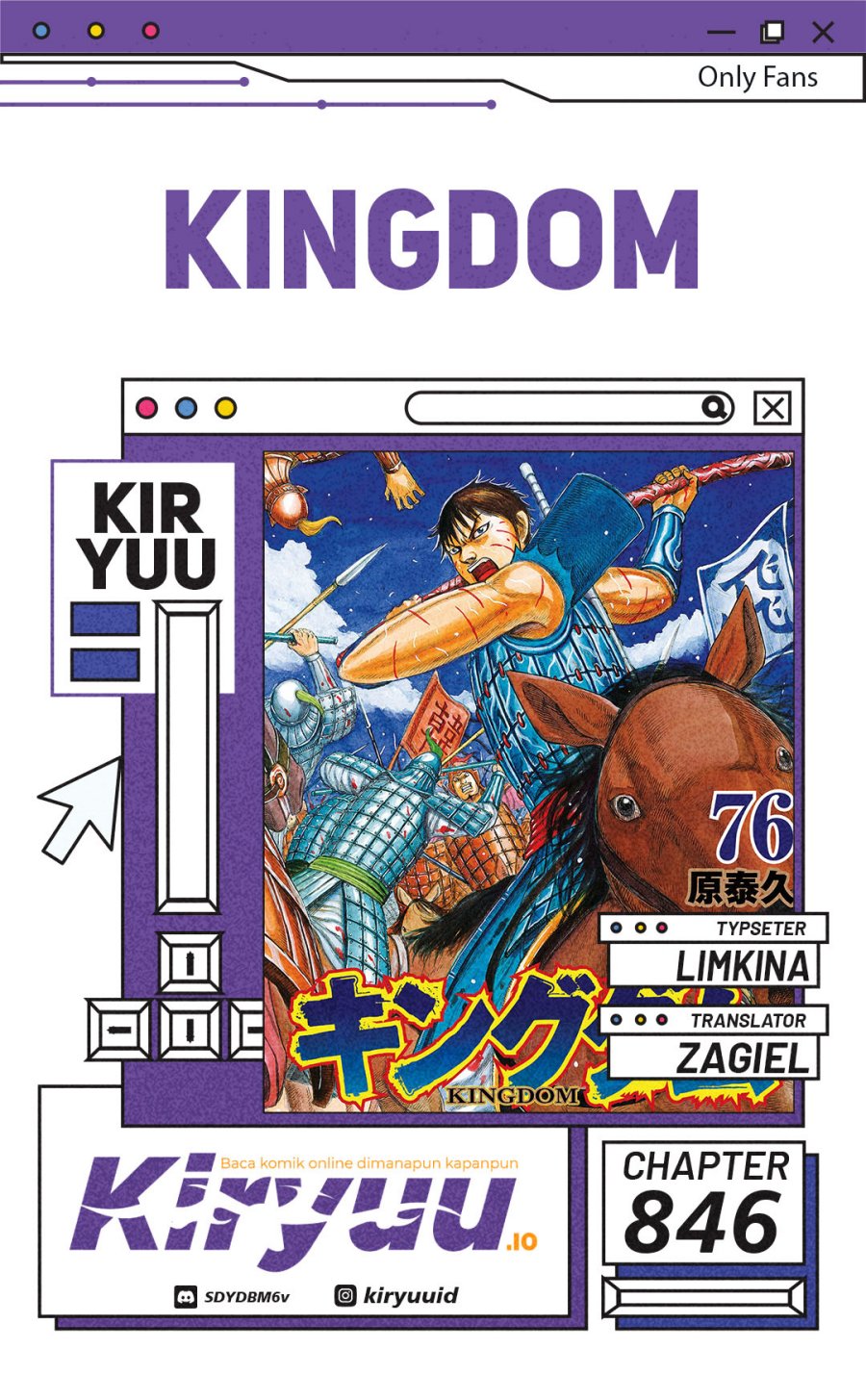Kingdom Chapter 846 Gambar 1
