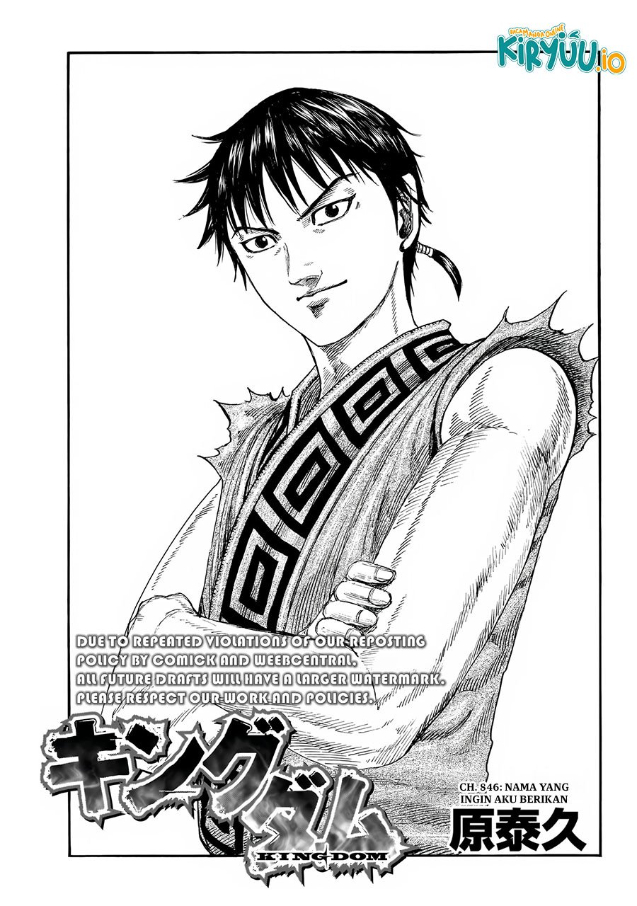 Kingdom Chapter 846 Gambar 2