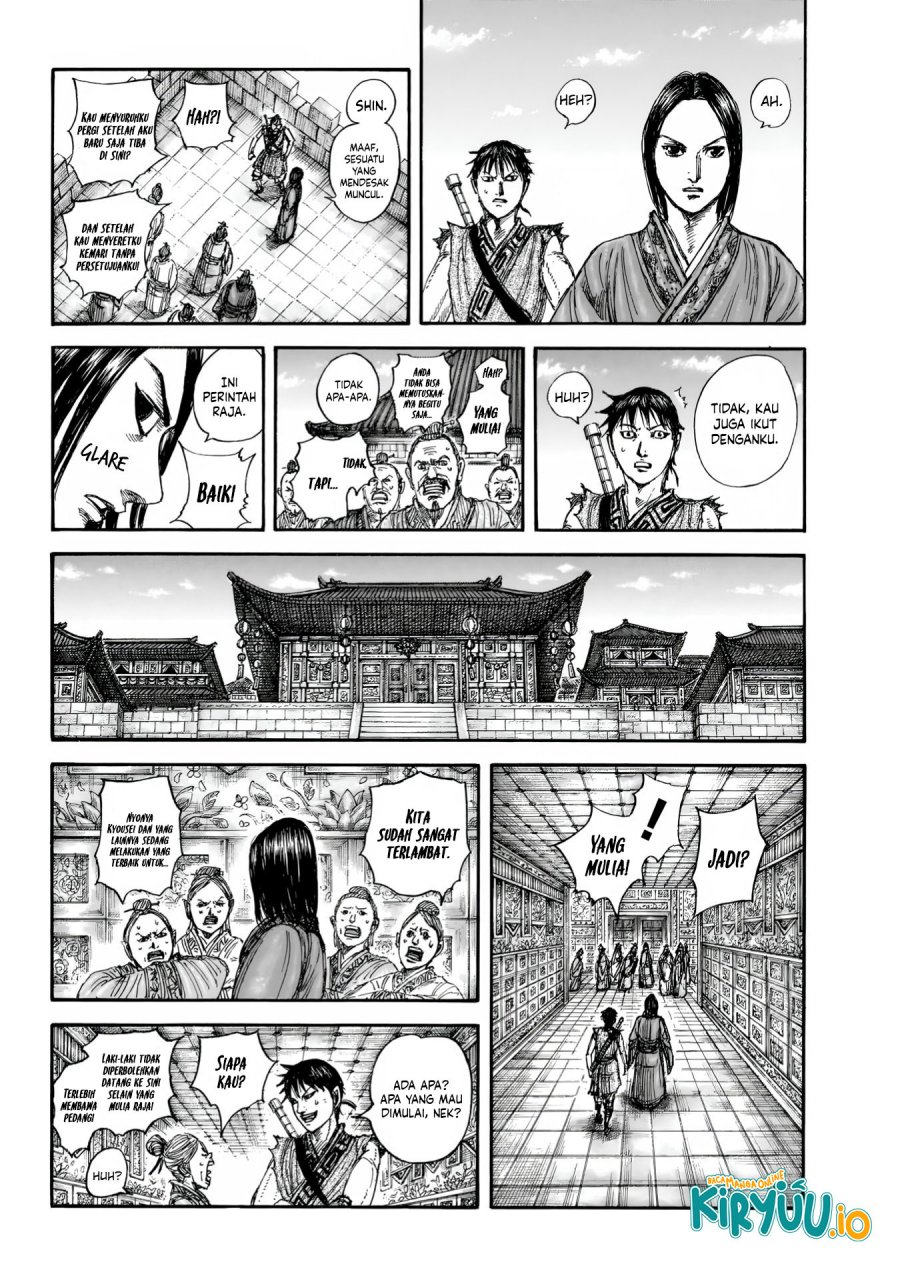 Kingdom Chapter 846 Gambar 9