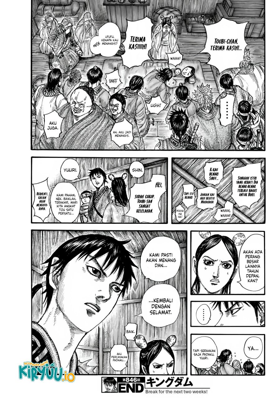 Kingdom Chapter 846 Gambar 20