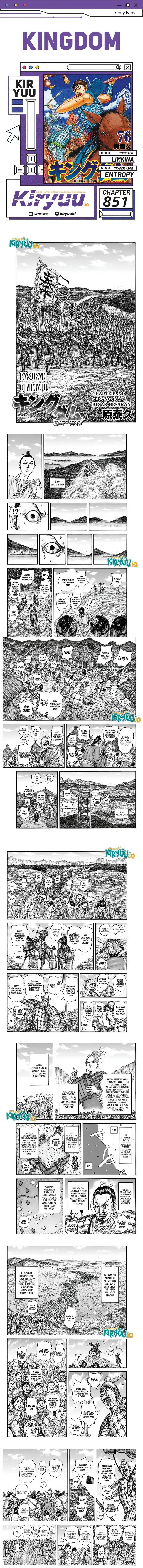 Kingdom Chapter 851 Gambar 1