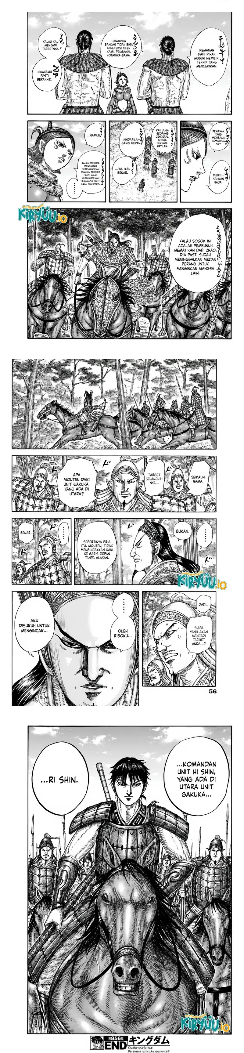 Kingdom Chapter 856 Gambar 3