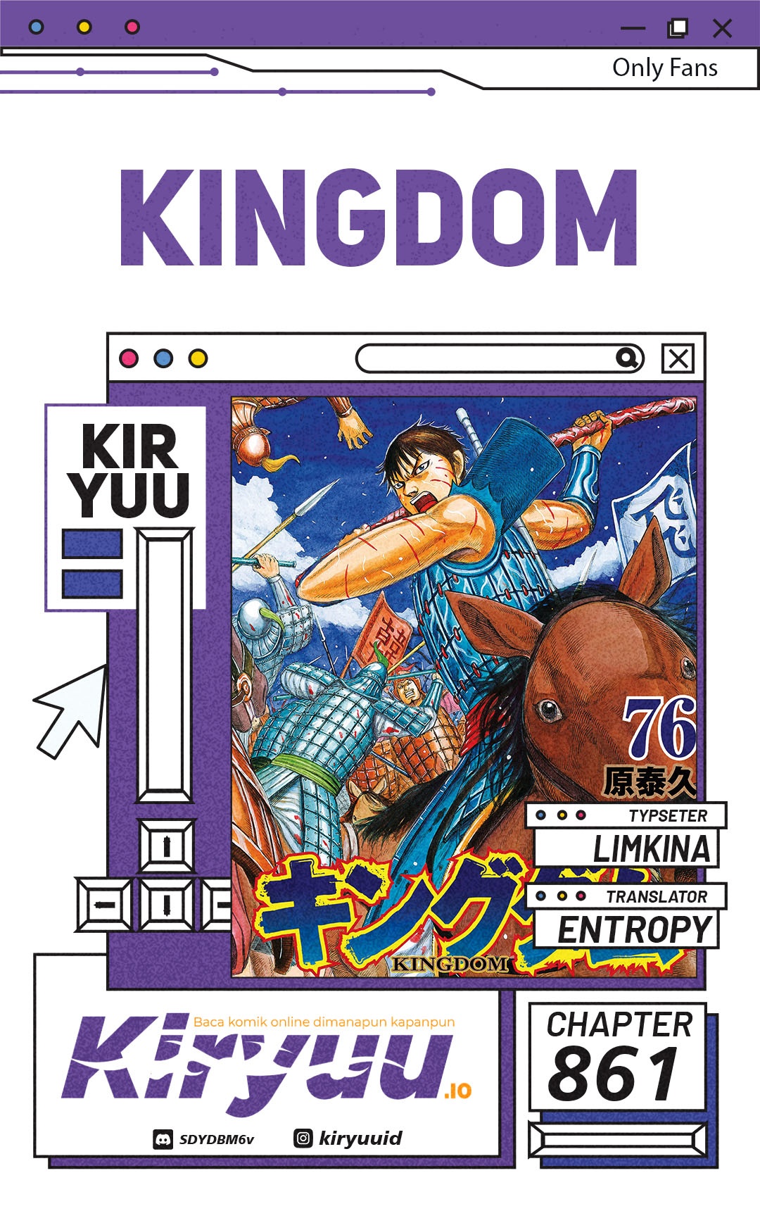 Kingdom Chapter 861 Gambar 1