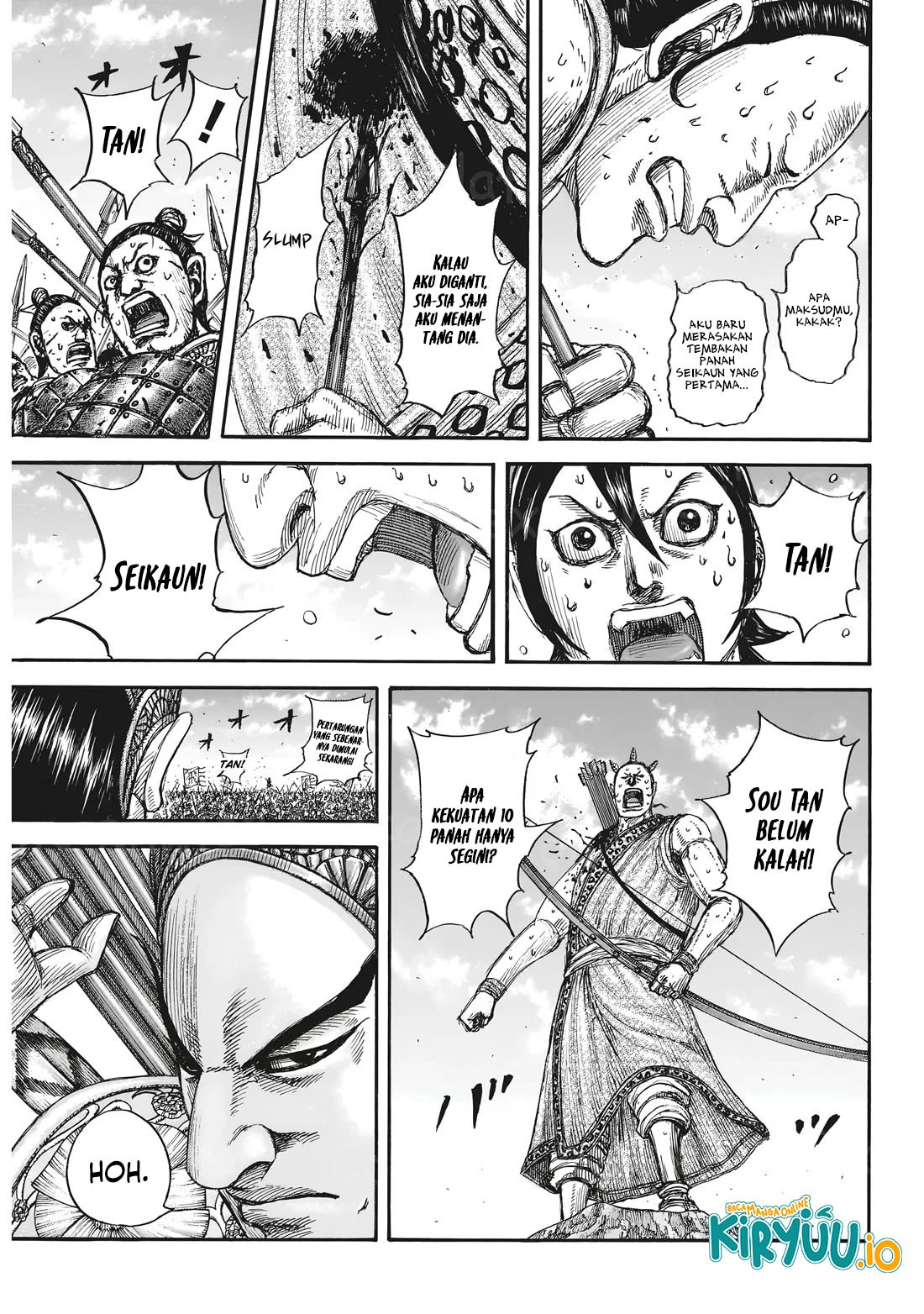 Kingdom Chapter 861 Gambar 7