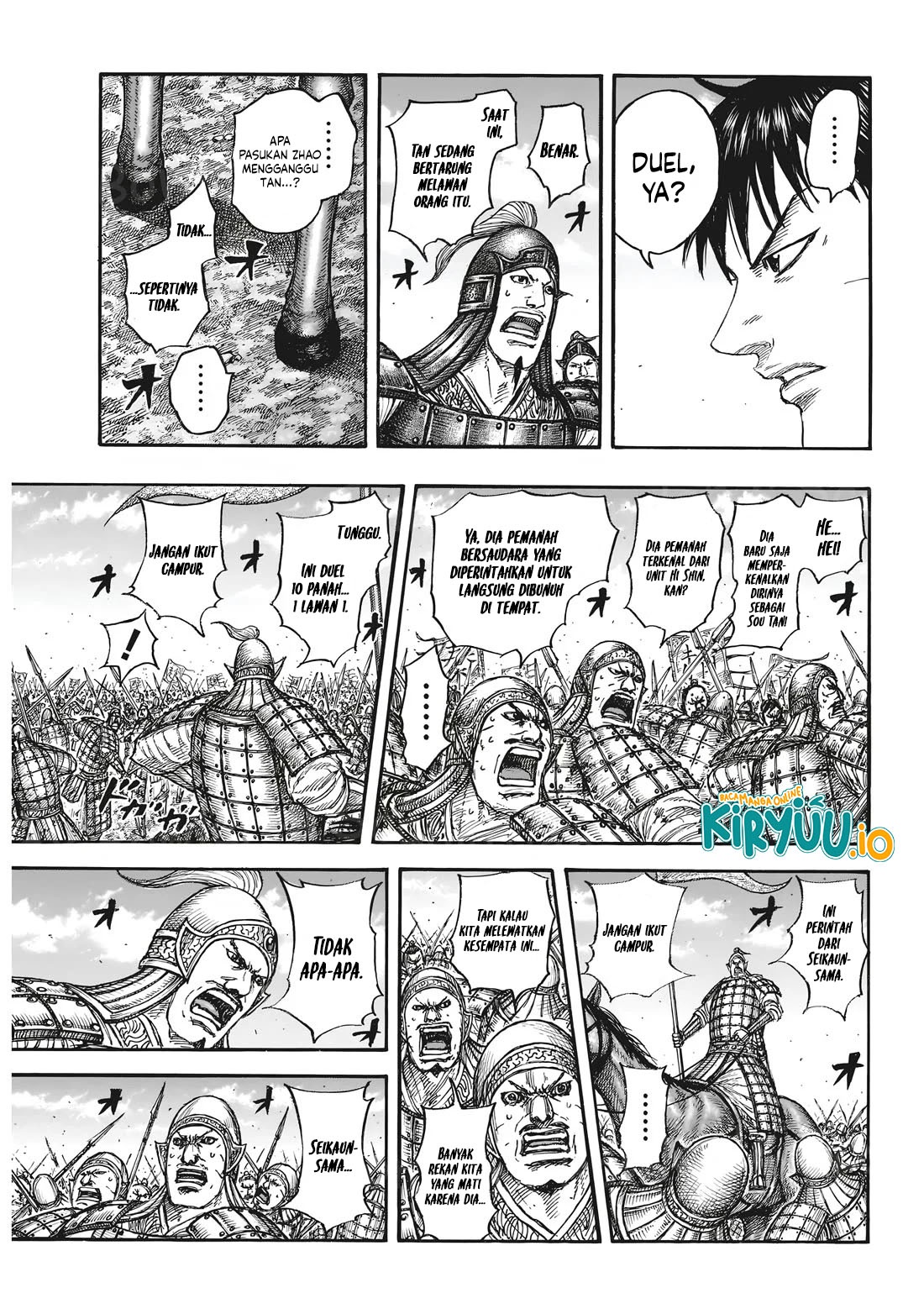 Kingdom Chapter 861 Gambar 9