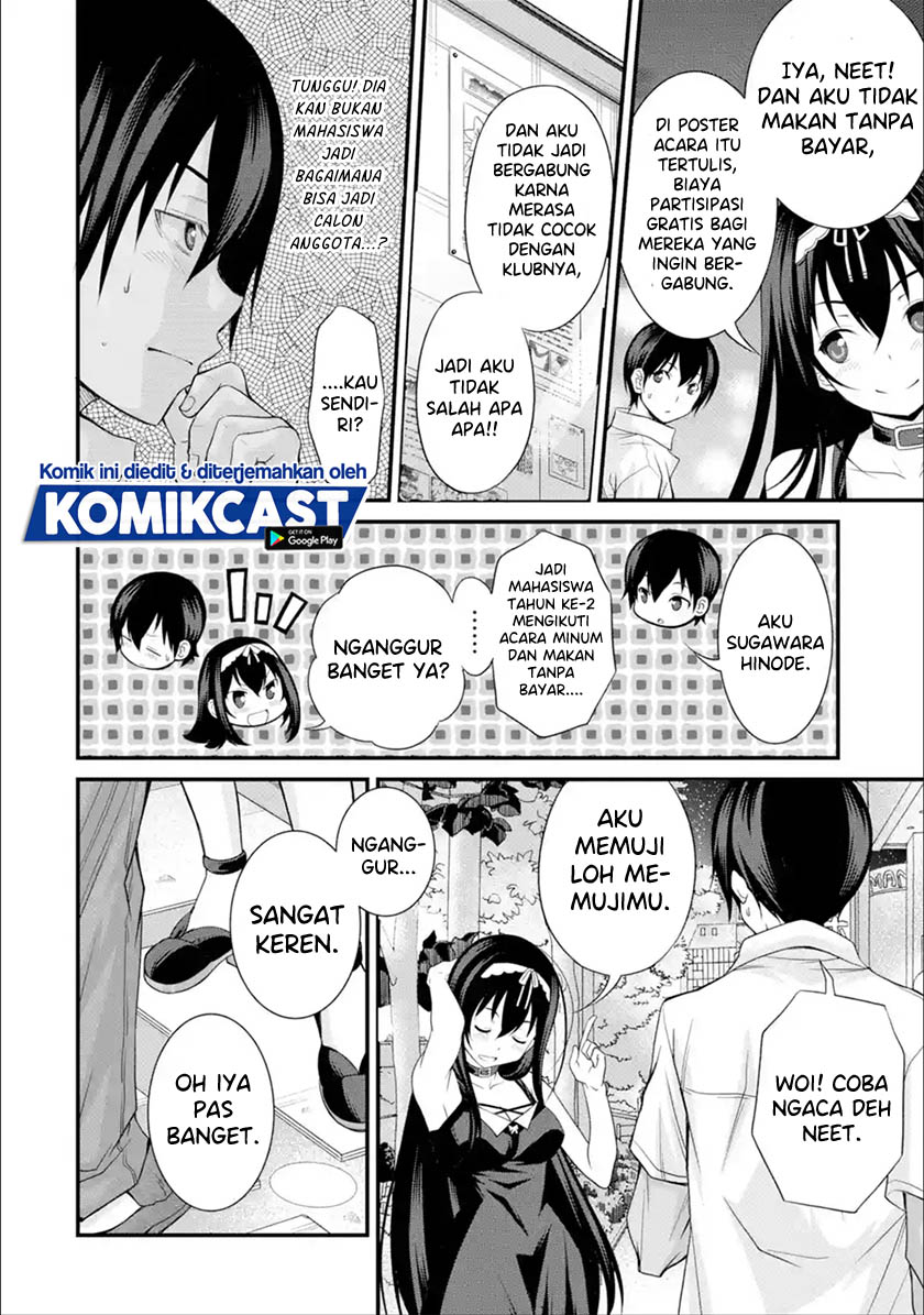Kirei na Kurokami no Takashina-san (Mushoku) to Tsukiau Koto ni Natta Chapter 01.3 Gambar 8