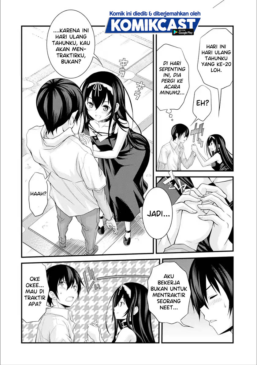 Kirei na Kurokami no Takashina-san (Mushoku) to Tsukiau Koto ni Natta Chapter 01.3 Gambar 10