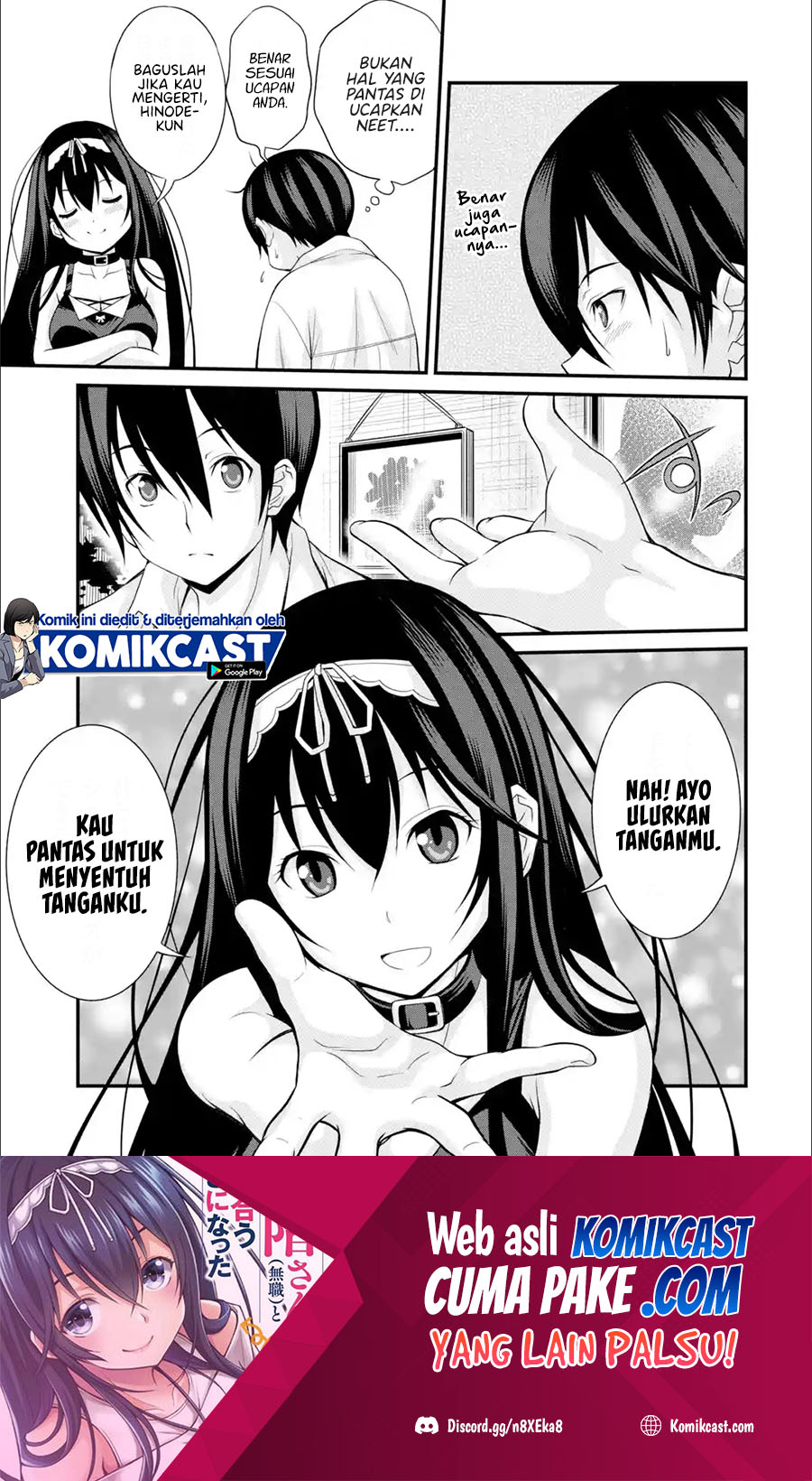 Kirei na Kurokami no Takashina-san (Mushoku) to Tsukiau Koto ni Natta Chapter 02.1 Gambar 12