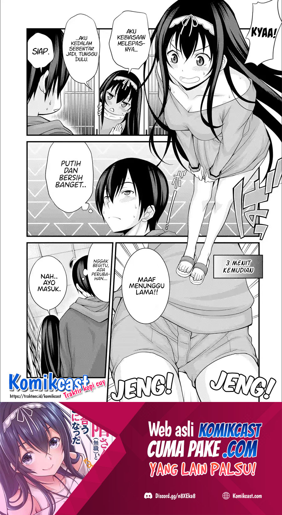 Kirei na Kurokami no Takashina-san (Mushoku) to Tsukiau Koto ni Natta Chapter 02.2 Gambar 9