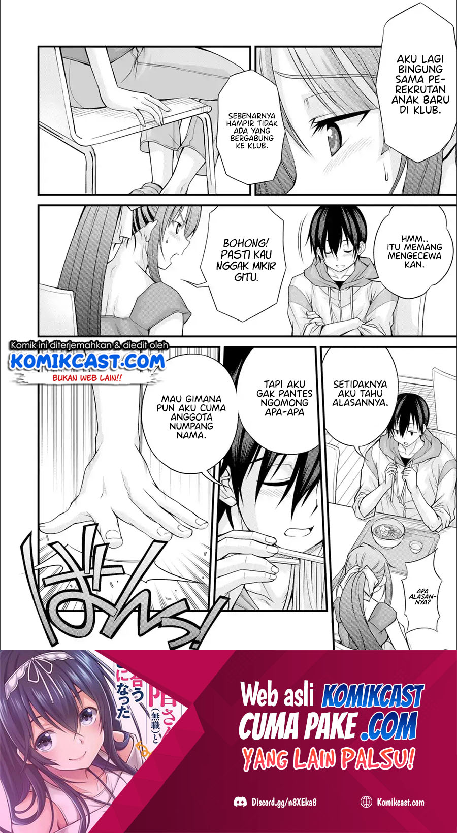 Kirei na Kurokami no Takashina-san (Mushoku) to Tsukiau Koto ni Natta Chapter 05.2 Gambar 8