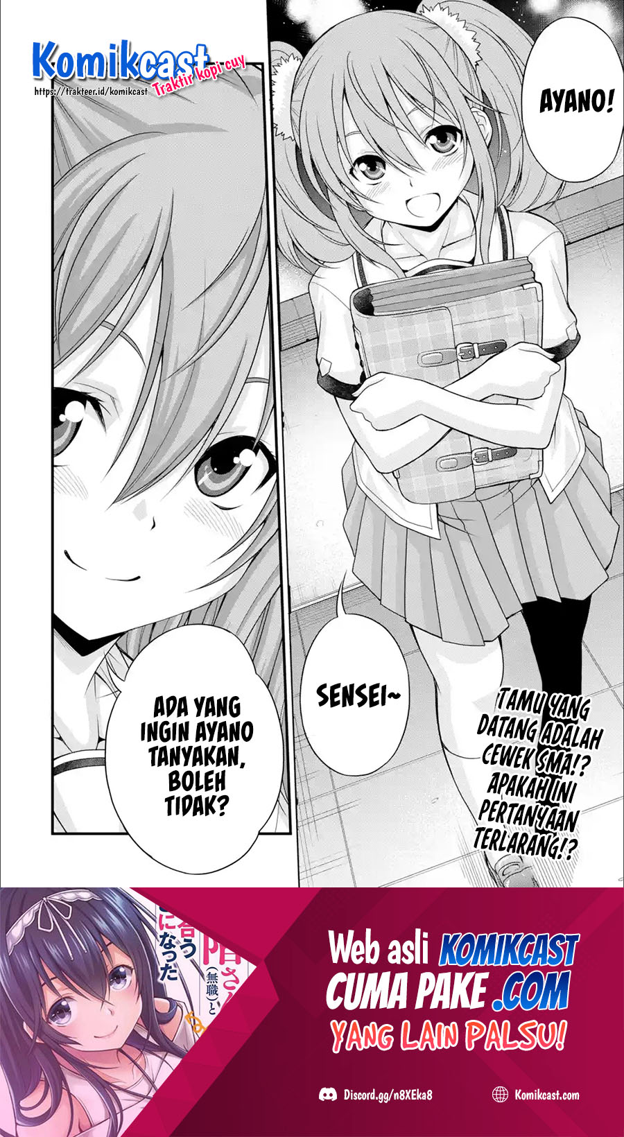 Kirei na Kurokami no Takashina-san (Mushoku) to Tsukiau Koto ni Natta Chapter 06.3 Gambar 9