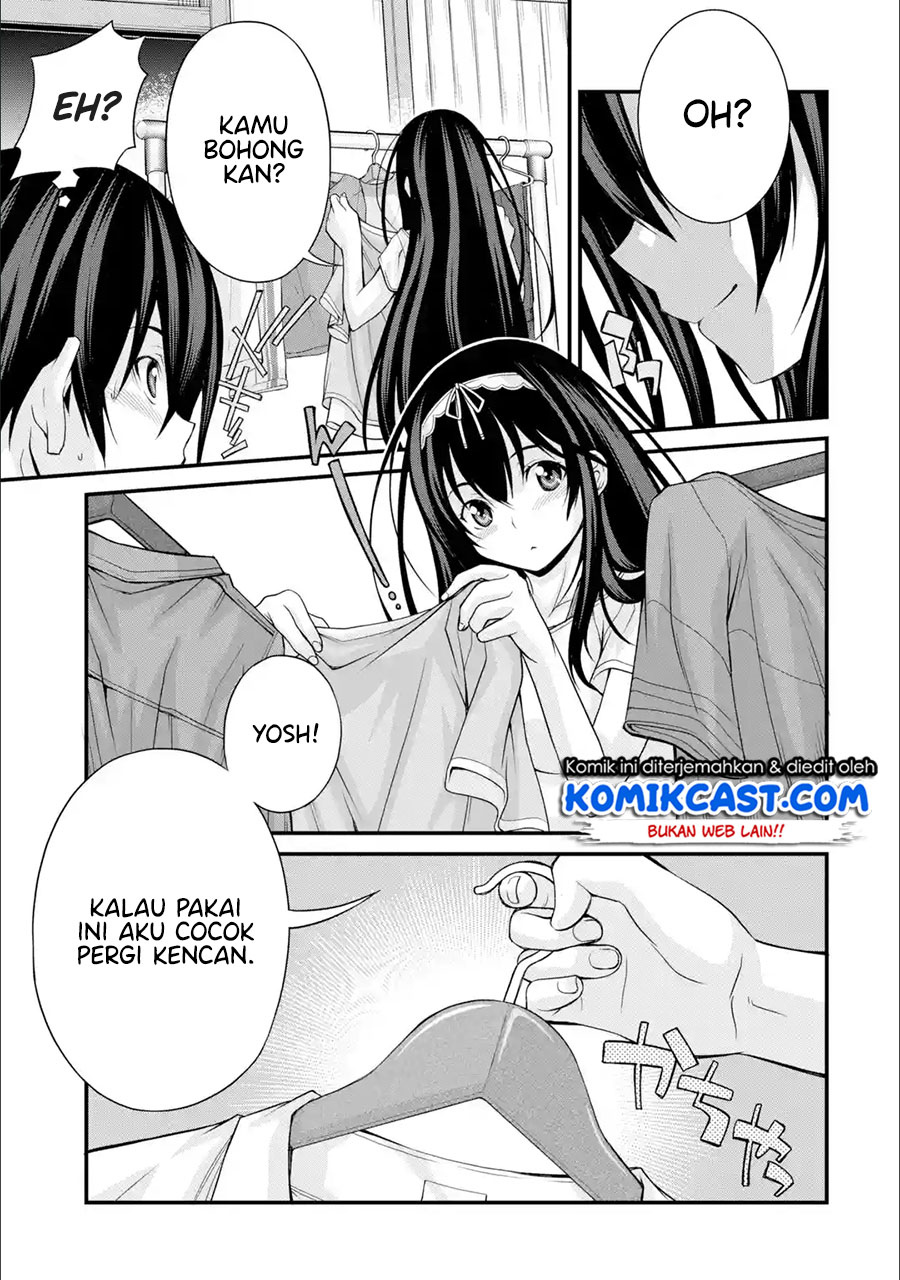 Kirei na Kurokami no Takashina-san (Mushoku) to Tsukiau Koto ni Natta Chapter 08.3 Gambar 4