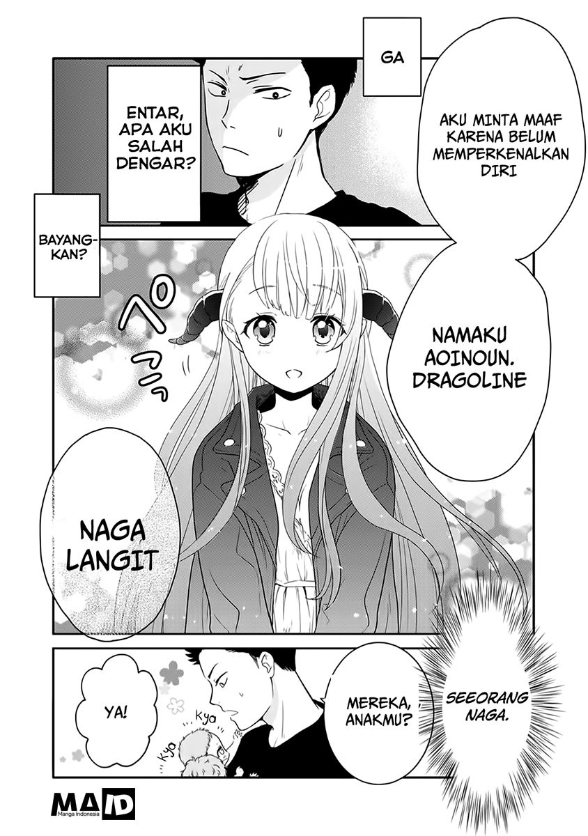 Kitaku Tochuu de Yome to Musume ga Dekita n dakedo, Dragon datta. Chapter 01 Gambar 31