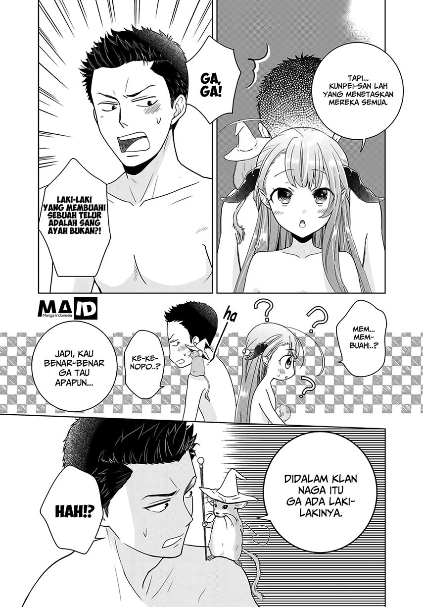 Kitaku Tochuu de Yome to Musume ga Dekita n dakedo, Dragon datta. Chapter 03 Gambar 4