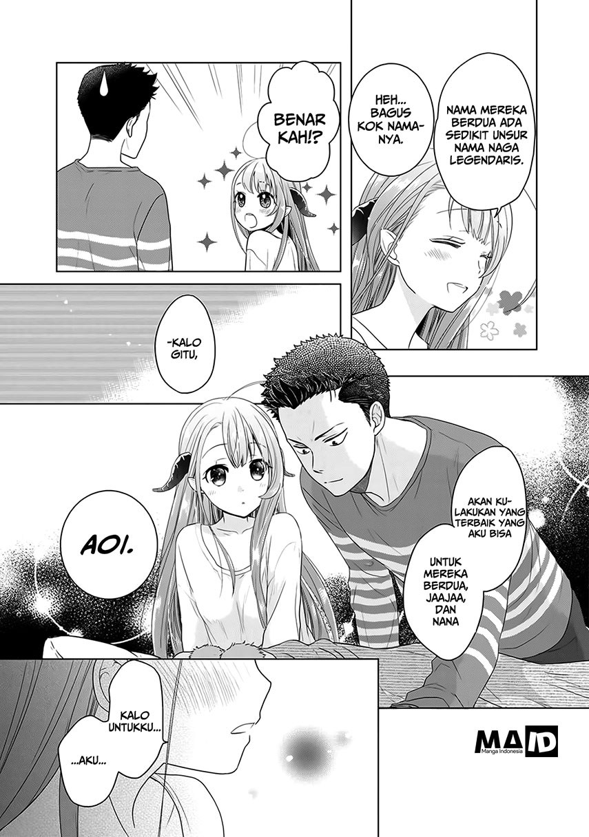 Kitaku Tochuu de Yome to Musume ga Dekita n dakedo, Dragon datta. Chapter 03 Gambar 28