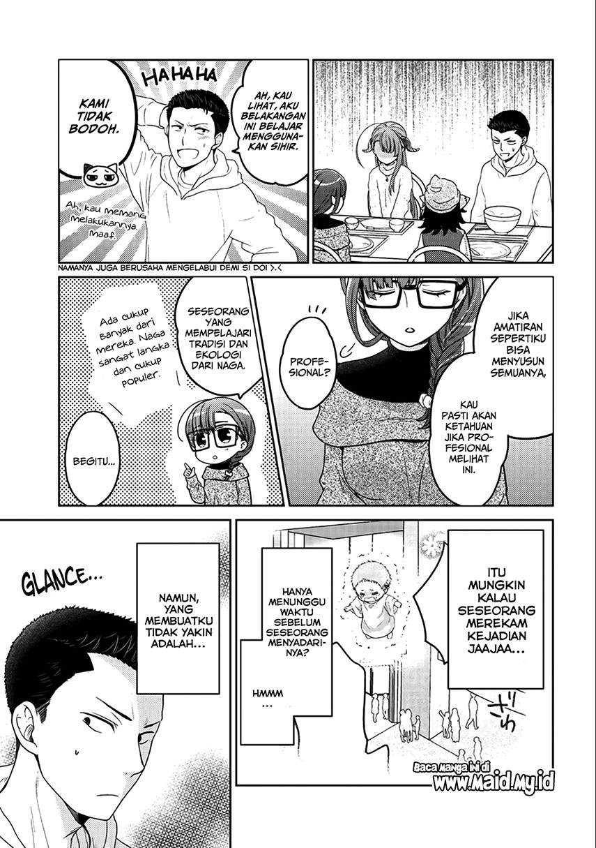 Kitaku Tochuu de Yome to Musume ga Dekita n dakedo, Dragon datta. Chapter 06 Gambar 17