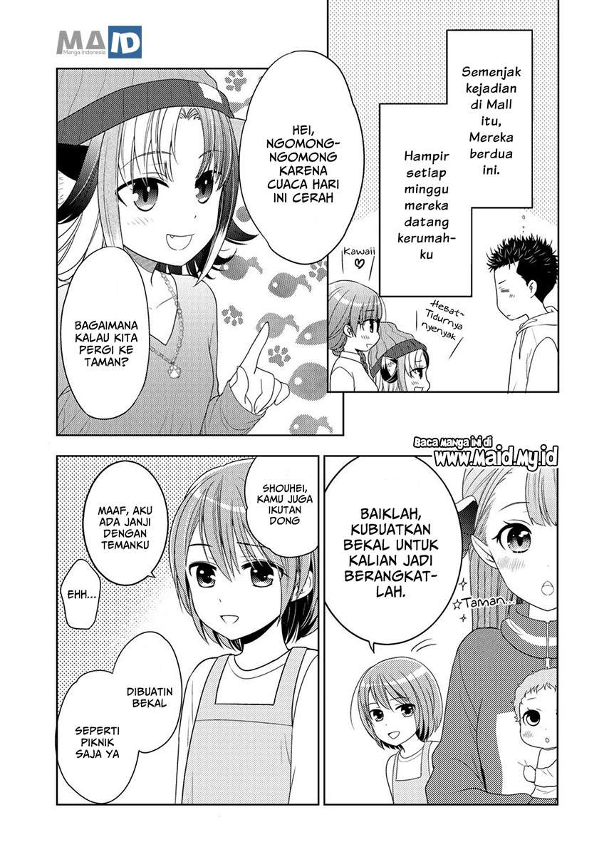 Kitaku Tochuu de Yome to Musume ga Dekita n dakedo, Dragon datta. Chapter 11 (The End) Gambar 6