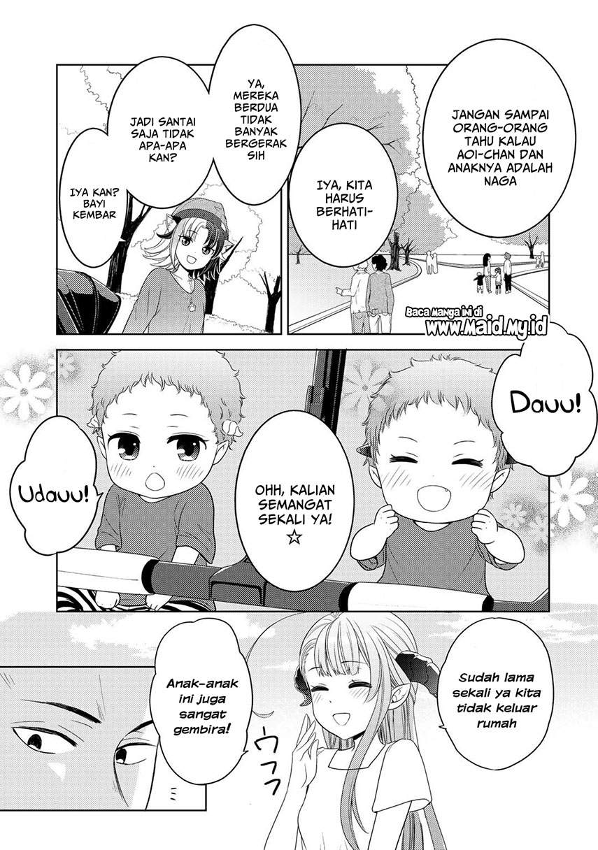 Kitaku Tochuu de Yome to Musume ga Dekita n dakedo, Dragon datta. Chapter 11 (The End) Gambar 8