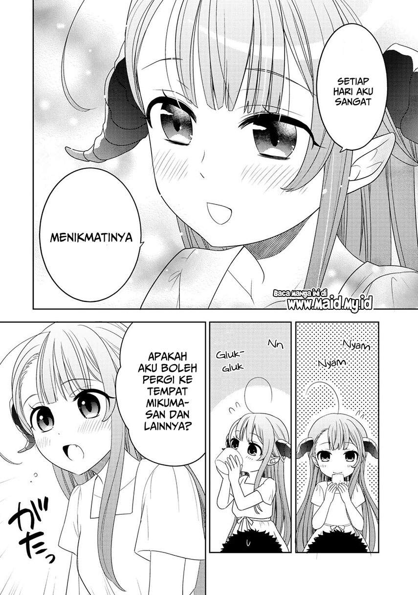 Kitaku Tochuu de Yome to Musume ga Dekita n dakedo, Dragon datta. Chapter 11 (The End) Gambar 21