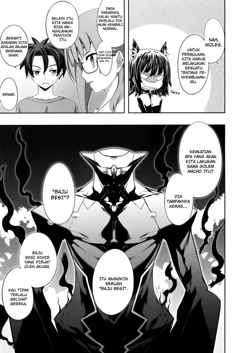 Kitsune no Akuma to Kuroi Grimoire Chapter 07 Gambar 25