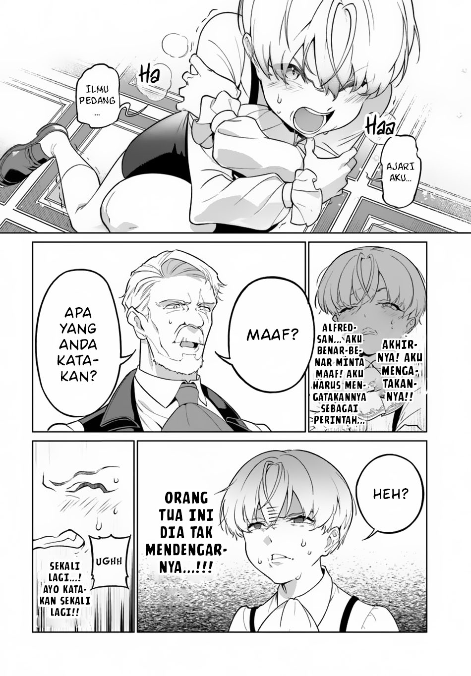 Kiwamete Goumantaru Akuyaku Kizoku no Shogyou Chapter 01 Gambar 36