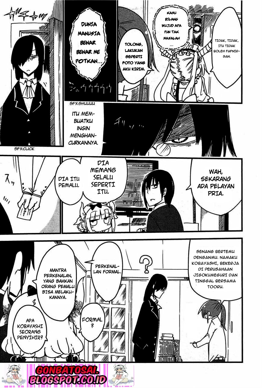 Kobayashi-san Chi no Maid Dragon Chapter 08 Gambar 9