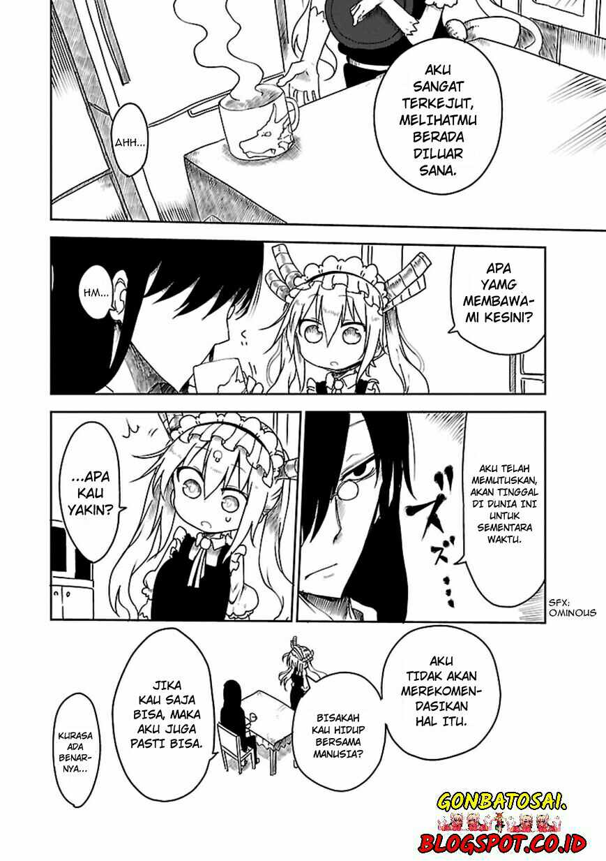 Kobayashi-san Chi no Maid Dragon Chapter 15 Gambar 4