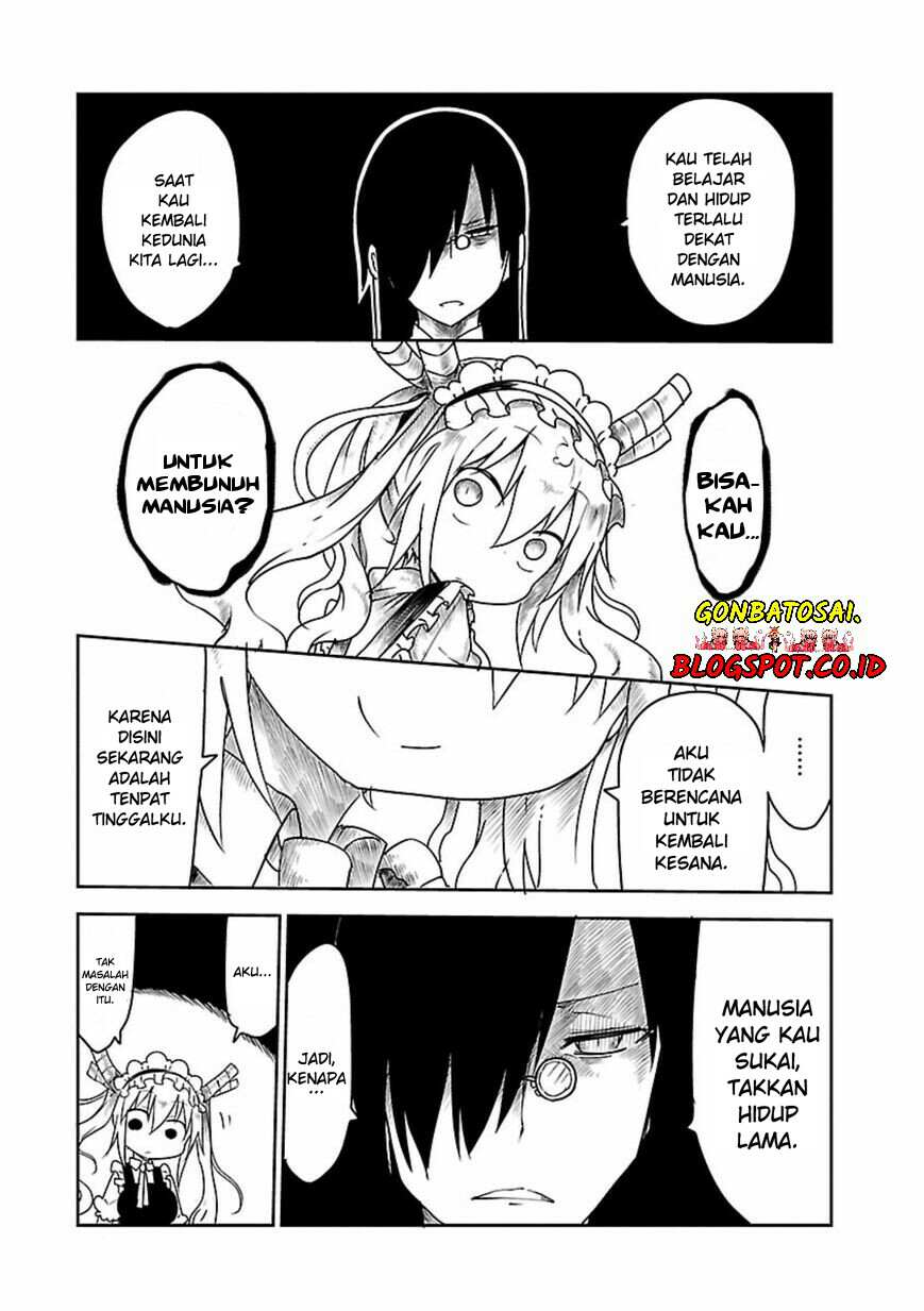 Kobayashi-san Chi no Maid Dragon Chapter 15 Gambar 8