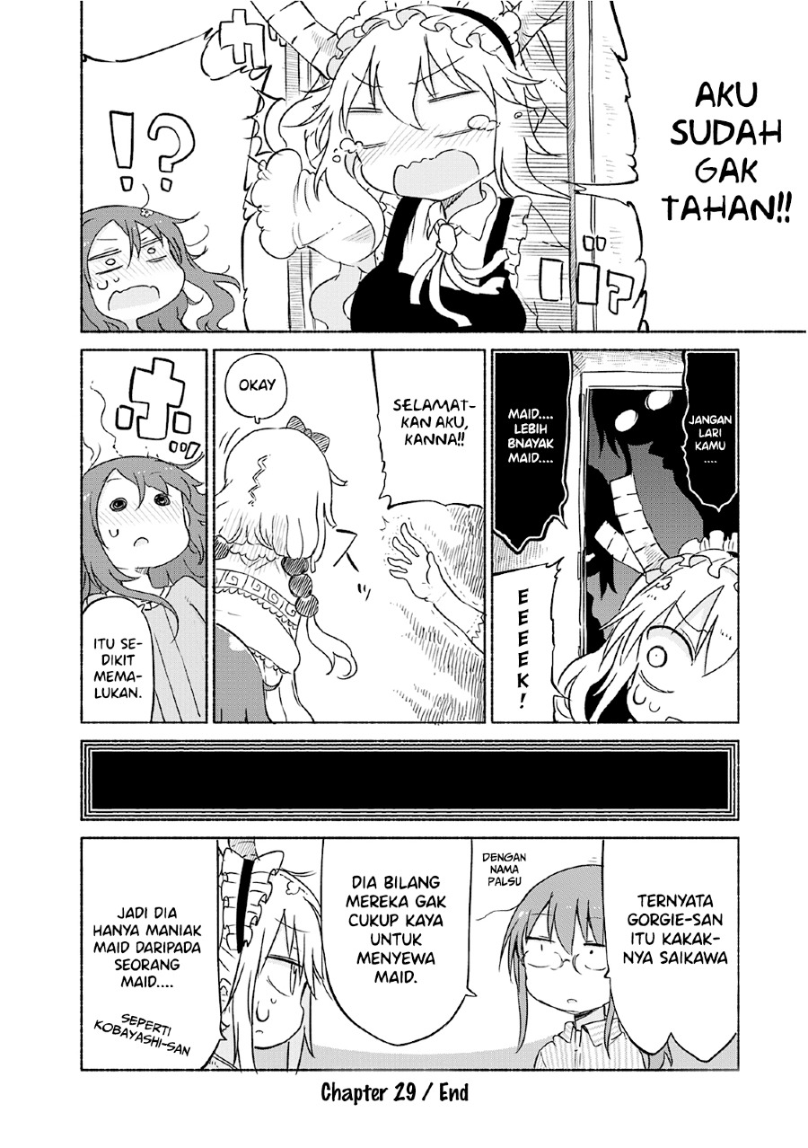 Kobayashi-san Chi no Maid Dragon Chapter 29 Gambar 14