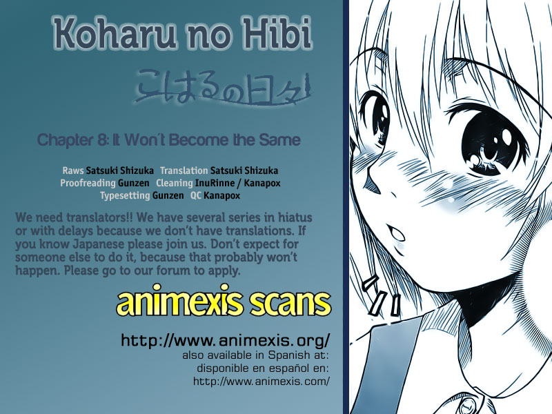 Koharu no Hibi Chapter 08 Gambar 37