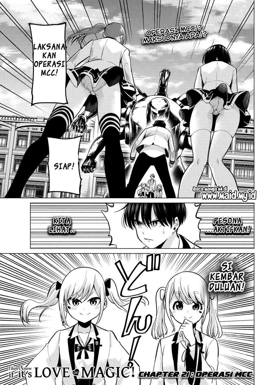 Koi ka Mahou ka Wakaranai! Chapter 21 Gambar 3