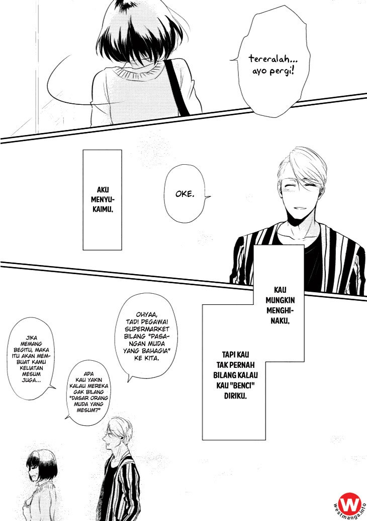 Koi to Yobu ni wa Kimochiwarui Chapter 03 Gambar 10