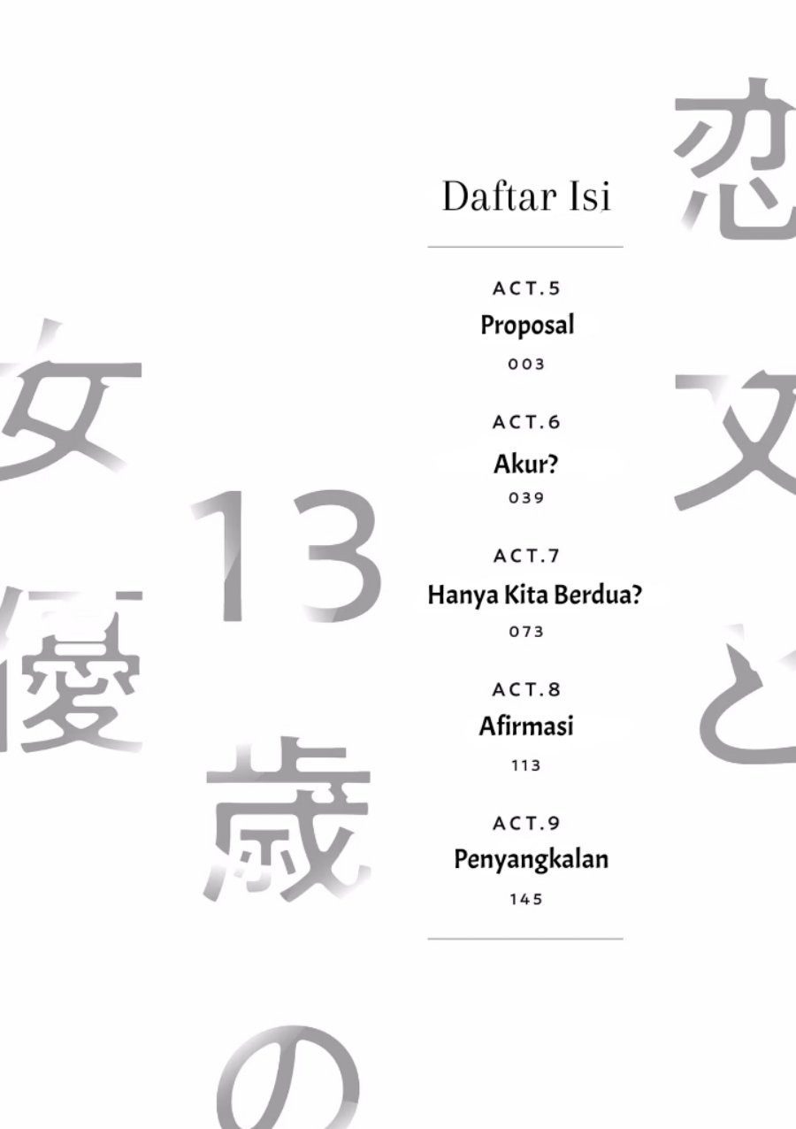 Koibumi to 13-sai no Joyuu Chapter 05 Gambar 3