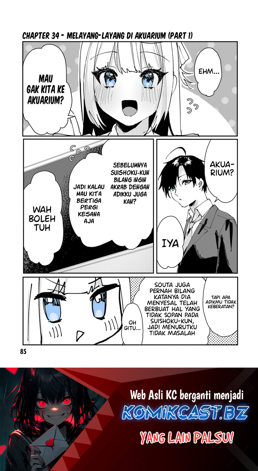 Kokoro Irozuku Koi ga Shitai Chapter 34 Gambar 2
