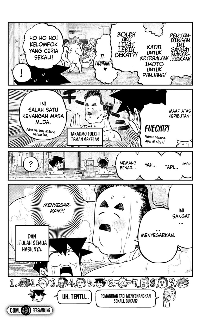 Komi san wa Komyushou Desu Chapter 490 Gambar 9