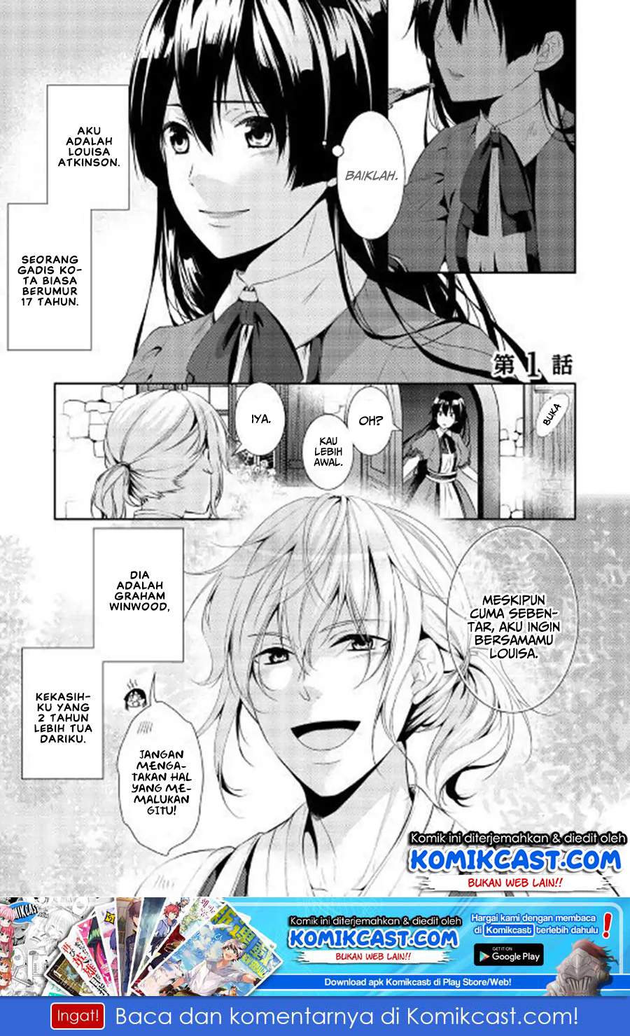 Kondo Koso Shiawase ni Narimasu! Chapter 01 Gambar 2