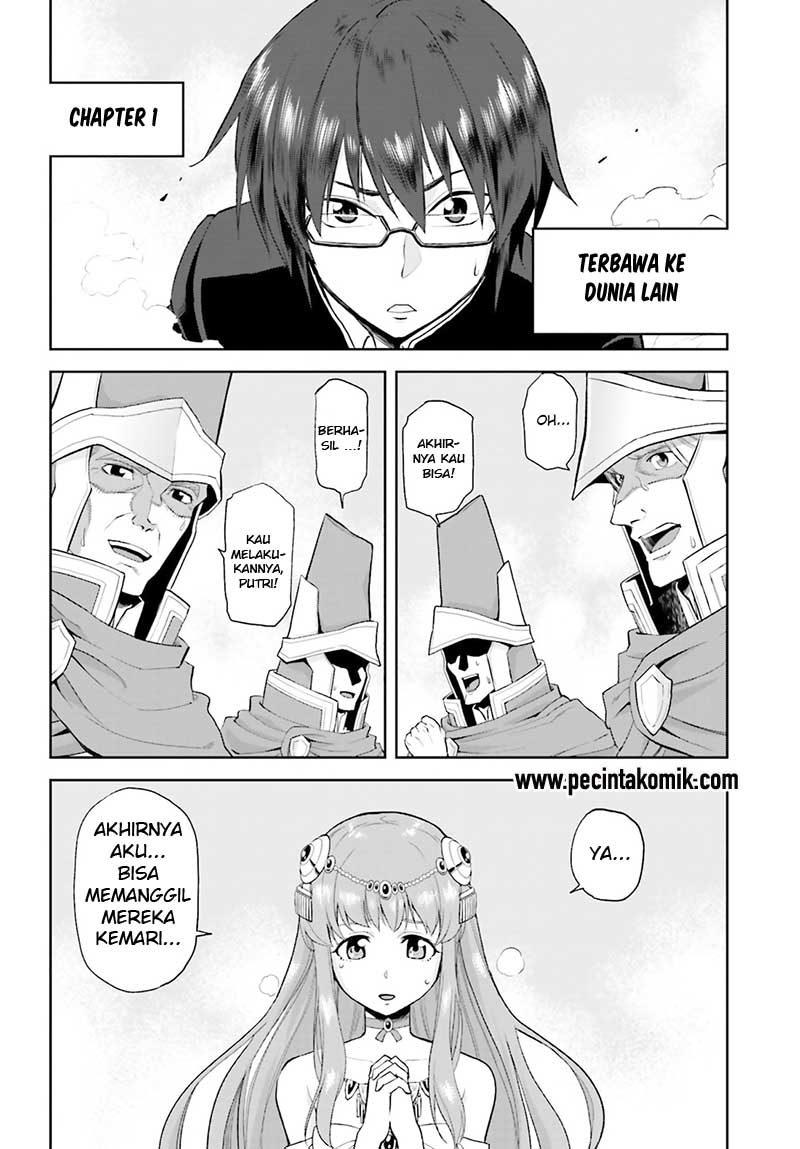 Konjiki no Moji Tsukai Chapter 01 Gambar 7