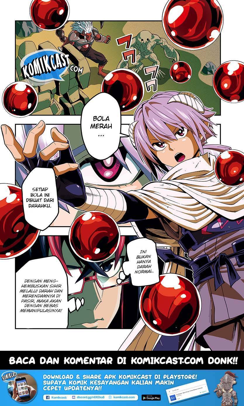 Konjiki no Moji Tsukai Chapter 46 Gambar 3