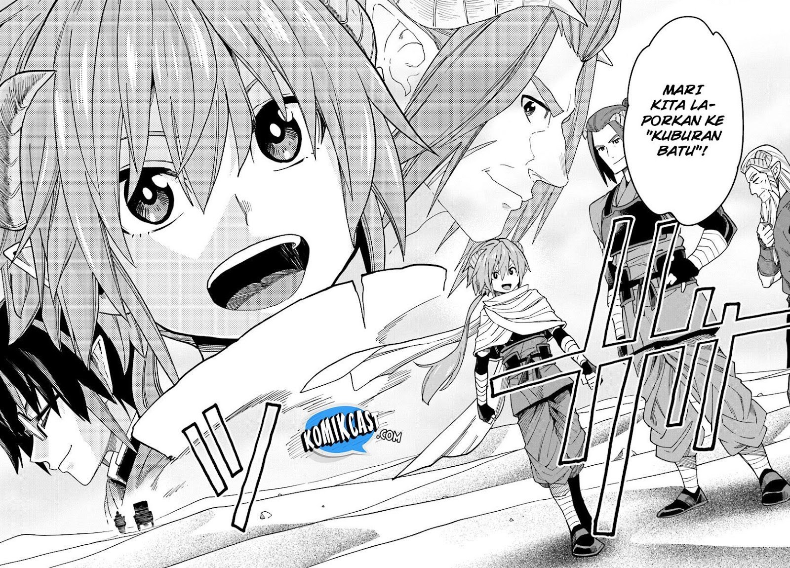 Konjiki no Moji Tsukai Chapter 47 Gambar 29